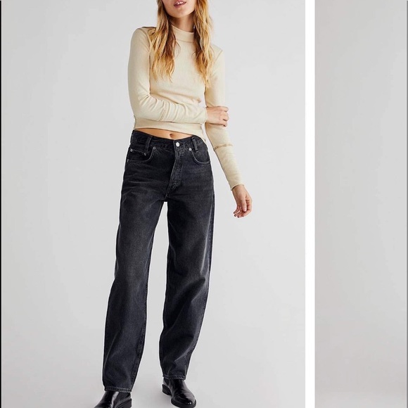 Aritzia/Free People Agolde Tapered Baggy Jean - Picture 1 of 3